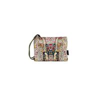 Gabs Bolso bandolera Beyonce Trip de piel, estampado con texto multicolor, talla M, 29,5 x 21 x 2 cm, con correa ajustable