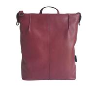 Gabs - Mochila de cuero rojo estilo Shopper - Bags - Mujer - Marrón - ONE SIZE -