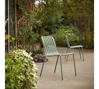 Gaby - Silla de jardín de metal verde H 80 x B 51 x T 58 cm