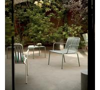 Gaby - Sillas de jardín de metal verde H 76 x B 72 x T 67 cm