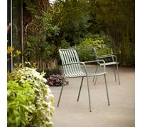 Gaby - Sillón de jardín de metal verde H 80 x B 56 x T 58 cm