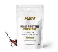 Gachas de Avena Proteicas de HSN | Sabor Chocolate 1 Kg = 20 Tomas | Porridge Proteico de Avena Integral y Proteína de Suero | Fácil y Rápido de Preparar | Bajo en Azúcar | Apto Vegetariano