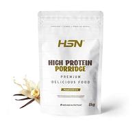 Gachas de Avena Proteicas de HSN | Sabor Vainilla 1 Kg = 20 Tomas | Porridge Proteico de Avena Integral y Proteína de Suero | Fácil y Rápido de Preparar | Bajo en Azúcar | Apto Vegetariano