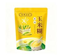 Gachas de maíz instantáneas en polvo, 500 g: mezcla de desayuno integral lista for mezclar, solo agregue agua caliente para