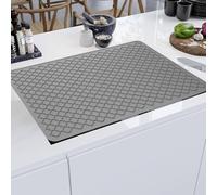 Gachiwar Alfombrilla Protectora Placa Induccion, Protector de Estufa de Vidrio para Estufa Eléctrica, Alfombrilla Silicona Antideslizante 76 x 53 cm, Alfombrilla de Inducción Resistente al Calor