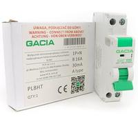 GACIA RCBO B10 1P 30 mA Tipo A GACIA Disyuntor