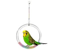 Gacqpli Colgante para Loro - Juguete De De Cuerda Y Percha para Pájaro - en Jaula con un área lúdica,para Loro Canario Periquito NINFA Conuro Cacatúa Y Inseparable