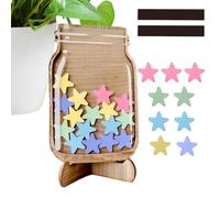 Gacqpli Frasco De Recompensas | Tarro de Estrellas Magnéticas | Tablero De Incentivos Para Aula Casa Padres Aprendizaje Para Dejar El Pañal