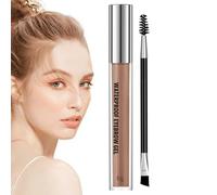 Gacqpli Gel de cejas tintado, 6 g, gel de larga duración con tinte de cejas no se borra, para maquillaje natural, para casa, viajes, vida cotidiana y celebraciones