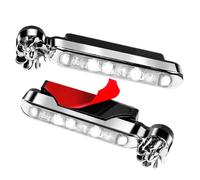 Gacqpli Luces LED de Energía Eólica | 2 Piezas Luces para Vehículos Alimentadas por Viento | Lámpara Impermeable para Automóviles Scooters Motocicleta Bicicleta Conducción Exterior Carretera Camping