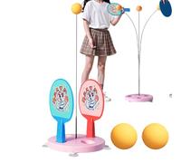 Gacqpli Set de Entrenamiento de Tenis de Mesa | Kit De Entrenamiento con Eje Elástico | Accesorios Deportivos Individuales para Niños Adultos Ejercicio - Escuela Oficina Sótano Clubes Comunidad