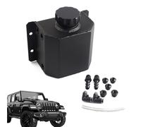 Gacqpli Tanque de expansión de desbordamiento del radiador de refrigerante,Tanque de radiador de refrigerante, de desbordamiento de completamente cerrado - de expansión con