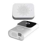 Gacqpli Timbre con Cámara | Timbre Inteligente Inalámbrico con Videollamada | Cámara de Seguridad con Comunicación Bidireccional para Monitoreo Nocturno en Entrada de Casa, Apartamento, Jardín y Pared