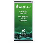 GadFull Batería de reemplazo para Samsung Galaxy S5 | 2024 Fecha de producción | Corresponde al Original EB-BG900BBE EB-BG900 | Compatible con Galaxy S5 SM-G900F batería de Repuesto