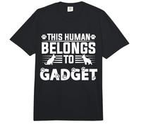 Gadget con Nombre de Perro de Regalo Pertenece a un Dispositivo para Perros Comfort Colors Adult Heavyweight T-Shirt