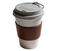 Gadget de escritorio extensible para tirar y girar, portátil, impreso en 3D, con forma de salpicadura de café, juegos de dedos en forma de pinta trenzada, llavero decorativo para la oficina (estilo