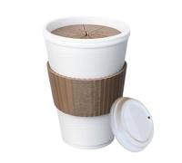 Gadget De Escritorio Sensorial - Fidget para Derrames De Café Impreso En 3D, Llavero En con Punta De Dedo | Efecto De Vertido Realista, Artículo para Aliviar El Estrés, para Oficina, Escuela,