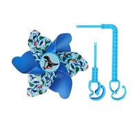 Gadget de Rueda de Pasador de Bicicleta: decoración de Bicicleta Infantil, Acento de jardín Giratorio, Atractivo Visual Giratorio Brillante | Atracción Ciclista al Aire Libre, Paseo Divertido en
