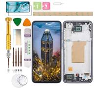Gadget Troops Pantalla LCD (sin huellas dactilares) para Samsung Galaxy A35 5G SM-A356B/DS, A356E, A356B, A356U, A356U1, kit de repuesto de pantalla (negro)