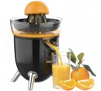 Gadgy Exprimidor Eléctrico de Cítricos - Antigoteo | Para Naranjas Limones Limas y Pomelos con Patas Antideslizantes y Tapa Antipolvo