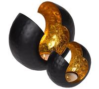 Gadgy Juego De 2 Candelabros Decorativos | Portavelas Decoracion |Decoracion Marroqui | Portavelas Metal |Centro de Mesa Decorativo Salon | Decoracion Hogar | Porta Velas Decorativas