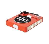 Gadhouse Brad MKII - Tocadiscos de 3 velocidades, Tocadiscos Bluetooth para el hogar, Altavoces estéreo Integrados de 10 W, diseño Elegante Vintage de los años 50, grabación de 33/45/78 RPM o música