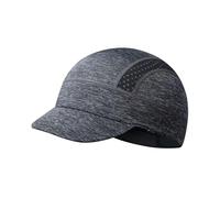 GADIEMKENSD Cooling Cycling Cap, Skull Cap Helmet Liner with Flip Brim, Under Helmet for Men & Women, Suitable for Running and Sun Protection, Worn Under The Helmet. Dark Gray