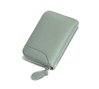 GADIEMKENSD Credit Card Holder RFID Sleeves Wallets Slim Carteras para Mujer Tarjeteros De Mujer Mini Purse for Travel Debit Card & Money Organizers Change Holder Wallet for Women's Gift Gray Blue