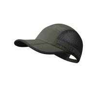 GADIEMKENSD Folding Running Men Hat Long Brim Golf Hats Quick Dry Baseball Caps Unstructured Breathable Light Cooling Cap Adjustable Trucker Hat for Outdoor Sport Hiking Workout Army Green