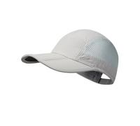 GADIEMKENSD Folding Running Men Hat Long Brim Golf Hats Quick Dry Baseball Caps Unstructured Breathable Light Cooling Cap Adjustable Trucker Hat for Outdoor Sport Hiking Workout Gym Travel Gris Claro
