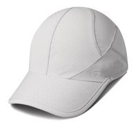 GADIEMKENSD Gorra deportiva de secado rápido [Libre suave + Ligera y transpirable + Impermeable] para Unisex Adultos para entrenamiento de tela y actividades al aire libre [Gris claro -6 3/4-7 5/8 ]