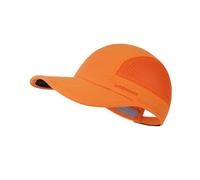 GADIEMKENSD Men Folding Running Hats Long Brim Golf Hat Dry Fit Ball Caps Unstructured Breathable Lightweight SPF 50 Cooling Cap for Outdoor Sport Hiking Workout Gym Tennis Orange