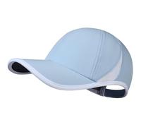 GADIEMKENSD Performance Running Hat for Men Women Stretchy Dri Fit Baseball Cap with Breathable Vented Mesh Cooling Golf Dad Hat for Hiking Tennis Workout Gym Outdoor Sports, Sky Blue