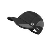GADIEMKENSD Quick Dry Sports Hat Lightweight Breathable Soft Outdoor Running Cap (Classic UP, Black)