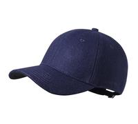 GADIEMKENSD Winter Baseball Caps Wool Dad Hat Warm Trucker Hats Work Cap Workout Thick for Mens Womens Unstructured, Navy L