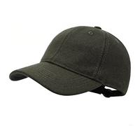 GADIEMKENSD Winter Baseball Caps Wool Dad Hat Warm Trucker Hats Work Cap Workout Thick for Mens Womens Unstructured, Army Green M