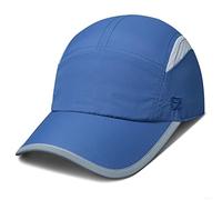 GADIEMKENSD Womens Hats Baseball Cap UPF 50+ Sun Quick Dry Lightweight Breathable Reflective Trucker Hat Outdoor Hiking Fishing Run Golf Sports A Dad Mesh Hats Running Hat Ponytail for Women Blue M/L