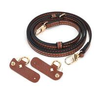 GADITIEK Correa para Longchamp Mini-Correa Bolso Bandolera, Diseño de Correa con Hebilla Ajustable sin Perforaciones (Marrón, 1.2CM)