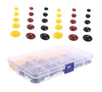 Gadpiparty 1 Caja Seguridad para Animales de Peluche Toys muñecos Animales narices de plástico plushies Suave Nariz de Seguridad para Crochet Accesorios para la Nariz el plastico