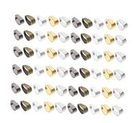 Gadpiparty 1 Juego Conectores De Collar De Hierro Para Diy De Accesorios Para Joyería Con Diseño Único Para Fabricación De Collares Y Pulseras Disponibles Plata Blanco Y Negro Por 500 Piezas