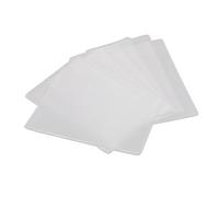 Gadpiparty 1 Juego Fundas Transparentes De Silicona Mate para Tarjetas De Y Bancarias De Organizador Práctico Y para Tarjetas De Autobús Y Membresía 50 Piezas