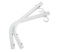 Gadpiparty 1 Par Soporte para Pantalla de Montaje Metálico Duradero Instalación Compatible con Mayoría de Pantallas para Hogar y Oficina