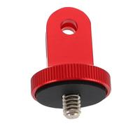 Gadpiparty 1 Pc Dial De Ajuste Ptz Accesorios Rojos Adaptador para Cámara De Acción Accesorio Práctico Práctica Halterung Stativ Trípode Aleación De Aluminio Tornillo