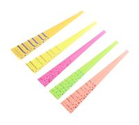 Gadpiparty 10 bolsas de tiras de papel de origami de estrellas de colores surtidos para manualidades, prácticas tiras de papel de estrellas adecuadas para celebraciones y festivales, 38 piezas por