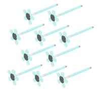 Gadpiparty 10 Piezas Bolígrafos de Escritura con Soporte de Teléfono Móvil Diseño Adorable con Ventosa Material Plástico Premium Compactos y Portátiles para Estudiantes y Oficina Color Azul