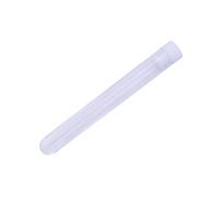 Gadpiparty 10 Piezas Bolsas de Almacenamiento Transparentes con Tapa de Botellas de Plástico para Almacenamiento de Cuentas y Diy Recipientes Organizador con Tapón Blanco