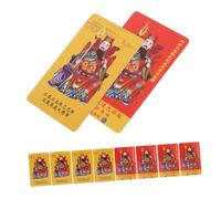 Gadpiparty 10 Piezas Tai SUI Cards Snake Year Feng Shui Protection Amulets Wu SUI Peace Symbols Chinese Wealth Amulet For Luck and Prosperity