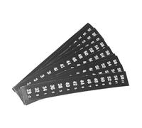 Gadpiparty 10 termómetros digitales de temperatura para un control preciso de la temperatura en tiempo real, material de cristal líquido para mascotas, adecuado para hornear masa y entornos de