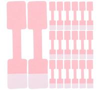 Gadpiparty 100 etiquetas de precio de joyería en blanco, papel kraft, no es fácil de romper, práctico diseño simple, aspecto creativo, mano de obra fina para pulseras y relojes