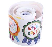 Gadpiparty 100 piezas Pegatinas de Recompensa Infantil con Medallas Motivacionales para Profesores Adhesivas Seguras para Aula Casa y Jardín de Infancia Suministros Educativos para